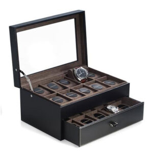 20 WATCH BOX SEE-TRHU TOP - Image 1