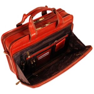 Mancini Double Compartment Briefcase for Laptop and Tablet 95832 - Image 3
