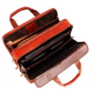 Mancini Double Compartment Briefcase for Laptop and Tablet 95832 - Image 4