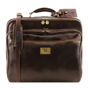 Tuscany Leather VARSAVIA Two Wheels Leather pilot case TL141454 - Image 5