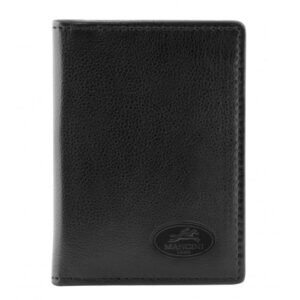 Mancini RFID Men's I.D. Card Wallet 2010109- Black - Image 1