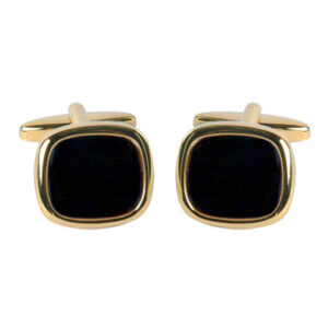 Onyx Large Cushion Cufflink 90-9107