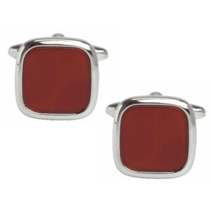 Semi precious Cornelian Stone Cuff-links 90-240