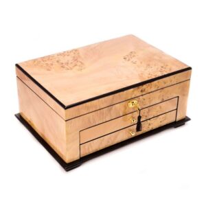 Lacquered Wood 3 Level Jewelry Box BB670 - Image 3