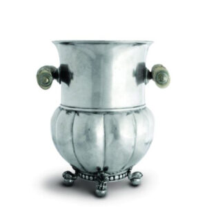 Medici Pewter Wine Bucket with Antler Handle E104