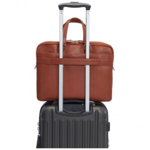 Mancini Double Compartment Briefcase for Laptop and Tablet 98220 - Image 4