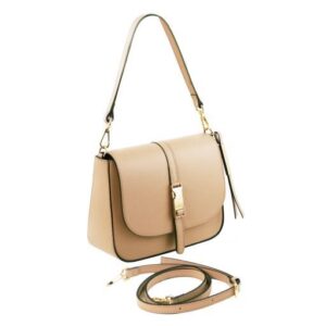 Tuscany Leather NAUSICA Ruga leather shoulder bag TL141598 - Image 3