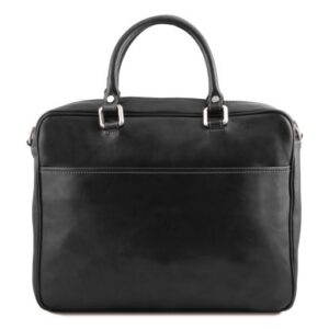 Tuscany Leather PISA  Leather laptop briefcase with front pocket TL141660 - Image 6