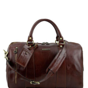 Tuscany Leather TL Voyager Travel leather duffle bag TL141216 - Small size - Image 1