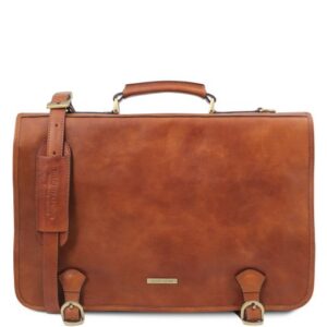 Ancona  Leather messenger bag TL142073