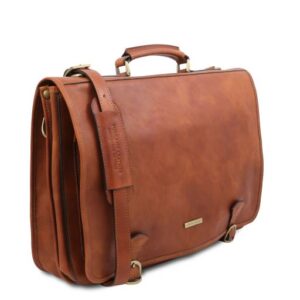 Ancona  Leather messenger bag TL142073 - Image 4