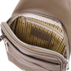 Tuscany Leather Albert Soft leather crossover bag  TL142022 - Image 4