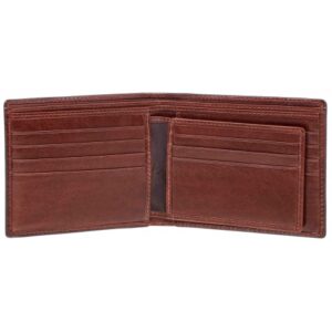 Mancini RFID Secure Billfold with Removable Center Wing Passcase - Brown 95-6852 - Image 2
