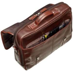 Mancini Double Compartment Briefcase for Laptop and Tablet 99-54232 - Image 3