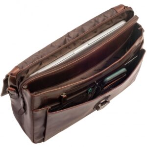 Mancini Triple Compartment Briefcase for 15” Laptop 99-5436 - Image 4