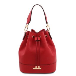 TL Bag Leather bucket bag  TL142146 - Image 4