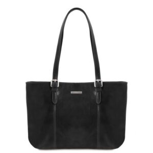 Annalisa Leather shopping bag with two handles TL141710 - Image 1