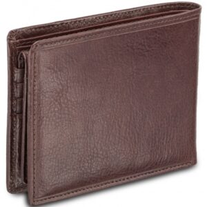 Mancini Men`s RFID Secure Billfold with Removable Passcase 52954 Brown - Image 4