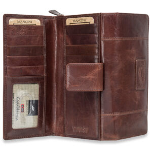 Mancini Ladies' RFID Secure Medium Clutch Wallet 8700300 - Image 4