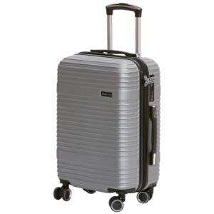 Mancini Lightweight Spinner Luggage Set  Perth Collection Labs375 Silver - Image 2