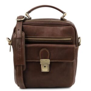 Brian Leather shoulder bag for man TL141978 - Image 1