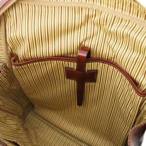 Bangkok  Leather Laptop Backpack - Large Size TL142336 - Image 7