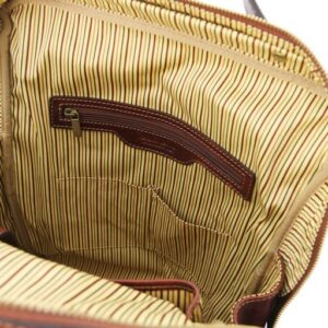 Bangkok  Leather Laptop Backpack - Large Size TL142336 - Image 10