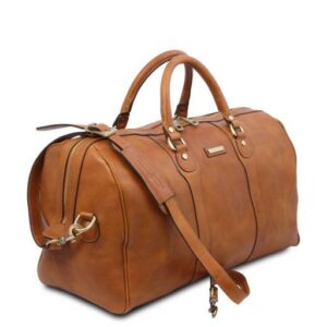 Oslo Leather Travel Duffle bag - Weekender bag TL141913 - Image 3