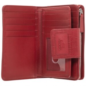 Mancini Croco RFID Secure Medium Clutch Wallet 6600283 - Image 8