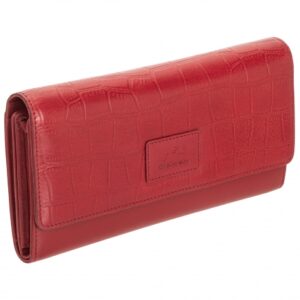 Mancini Croco RFID Secure Quadruple Fold Wallet 6600369 - Image 3