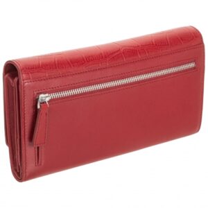 Mancini Croco RFID Secure Quadruple Fold Wallet 6600369 - Image 4