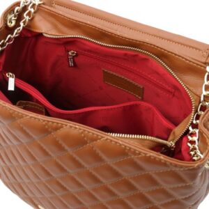 TL Bag Soft Quilted Leather Bucket bag TL142237 - Image 4
