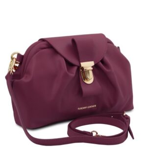 Lara  Soft Leather Clutch With Chain Strap TL142246 - Image 2