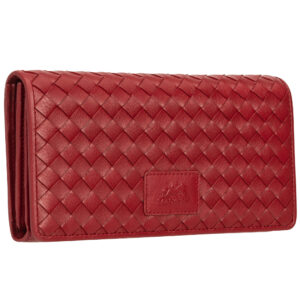 Mancini Basket Weave RFID Secure Trifold Wallet 6500296 - Image 5