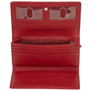 Mancini Basket Weave RFID Secure Trifold Wallet 6500296 - Image 3