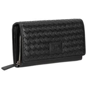 Mancini Basket Weave RFID Secure Clutch Wallet 6500376 - Image 7