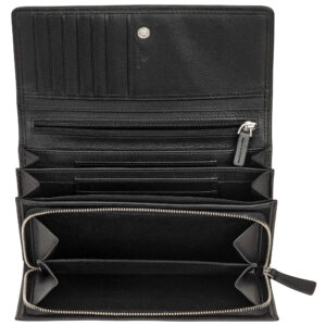 Mancini Basket Weave RFID Secure Clutch Wallet 6500376 - Image 5