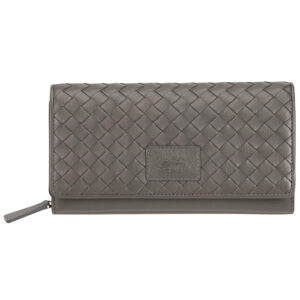 Mancini Basket Weave RFID Secure Clutch Wallet 6500376 - Image 3