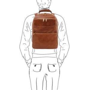 Melbourne Leather Laptop Backpack  TL142205 - Image 10