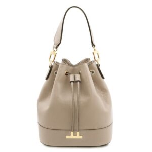 TL Bag Leather bucket bag  TL142146 - Image 6