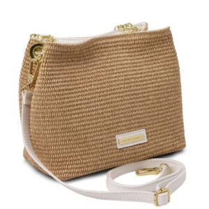 TL Bag Straw Effect Bucket bag TL142208 - Image 3