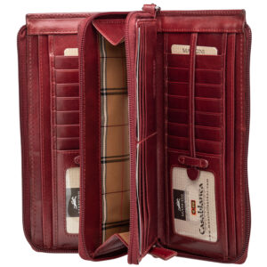 Mancini Ladies` RFID Secure Trifold Wallet 8700374 - Image 6