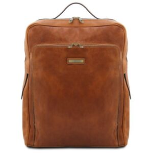 Bangkok  Leather Laptop Backpack - Large Size TL142336 - Image 3