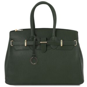 Tuscany Leather bag with golden hardware TL141529 - Image 5
