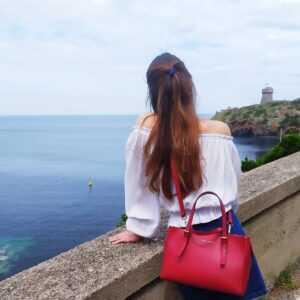 TUSCANY LEATHER AURA Ruga leather handbag-TL141434 - Image 2