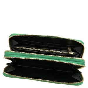 Ada  Double zip Around Soft Leather Wallet TL142349 - Image 8