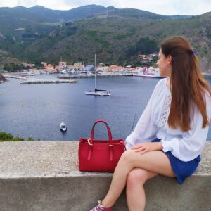 TUSCANY LEATHER AURA Ruga leather handbag-TL141434 - Image 4