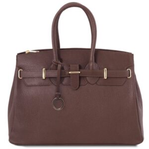 Tuscany Leather bag with golden hardware TL141529