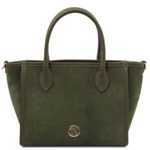 Willow  Suede Leather Handbag TL142425 - Image 3