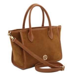 Willow  Suede Leather Handbag TL142425 - Image 8